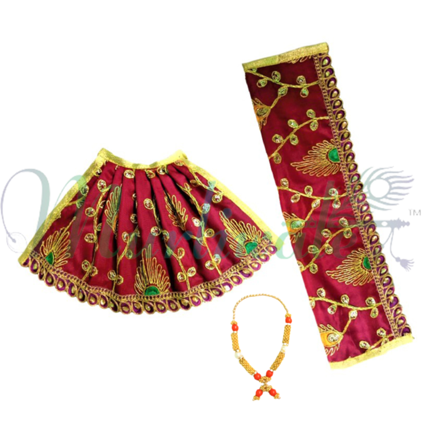 Mata rani Cloth With Mala