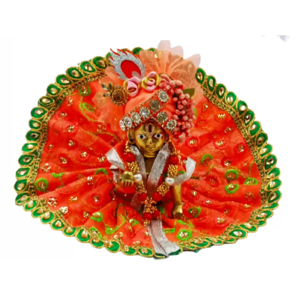 Yellow Janmastmi Special BAL Gopal Special Laddu Gopal Dresses/Kanha Ji  Designer Dresses/Poshak (5 No.) : Amazon.in: Home & Kitchen