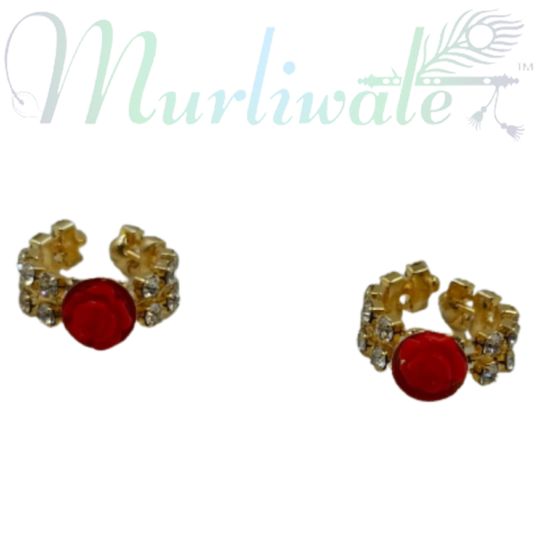 Shop our stunning Coral and Pearl Gold Earrings today!