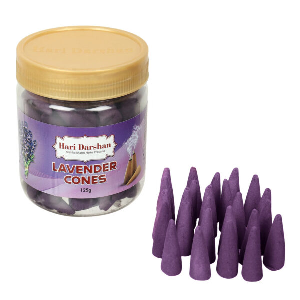 Lavender Dhoop Cones