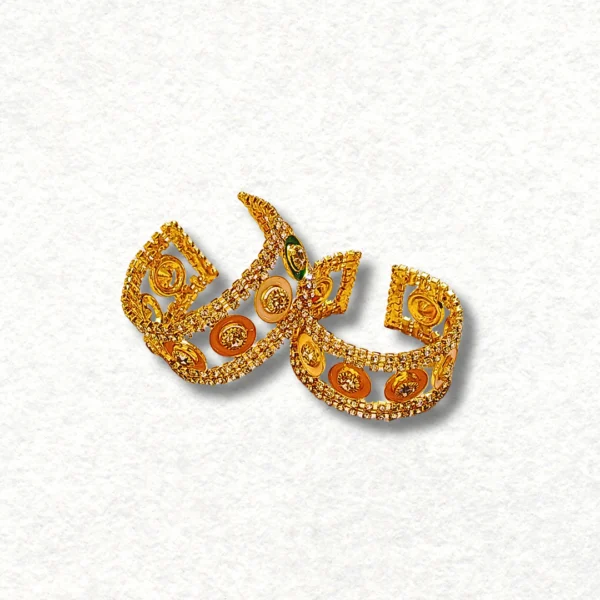 Kangan with studs and decorative stones. For Gopal Ji size: - 8 to 12 Nos.