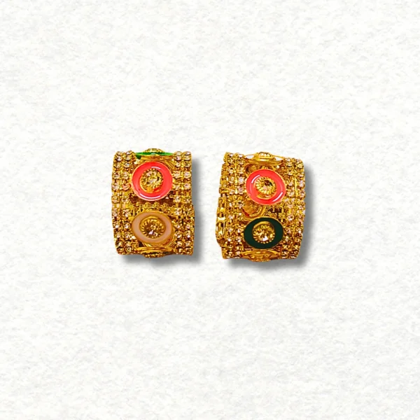 Kangan with studs and decorative stones. For Gopal Ji size: - 6 to 8 Nos.