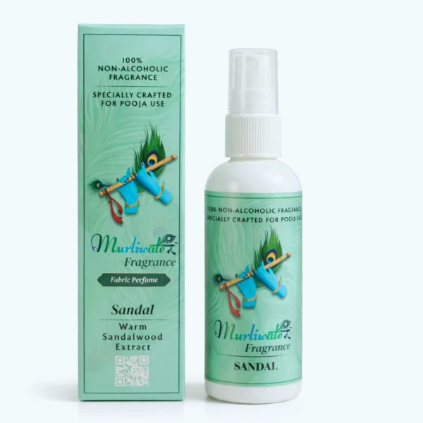 100% Natural Murliwale Sandal Fragrance for your Mandir & Home. Non Alcoholic (Weight:- 100 ml) (Copy)
