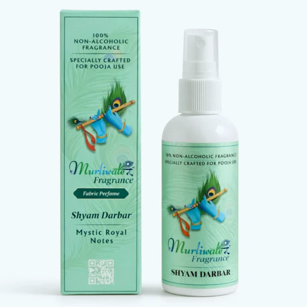 100% Natural Murliwale Shyam Darbar Fragrance for your Mandir & Home. Non Alcoholic (Weight:- 100 ml)